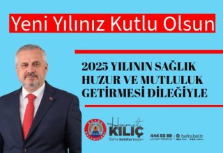 YENİ YILINIZ KUTLU OLSUN