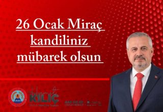 26 Ocak Miraç Kandiliniz Mübarek Olsun