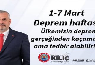 1-7 MART DEPREM HAFTASI