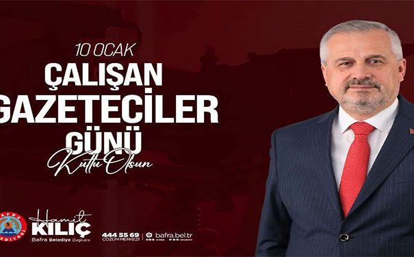 10 OCAK ÇALIŞAN GAZETECİLER GÜNÜ