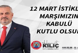 12 MART İSTİKLAL MARŞIMIZIN KABULÜ KUTLU OLSUN