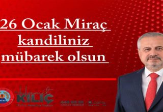 26 OCAK MİRAÇ KANDİLİNİZ MÜBAREK OLSUN