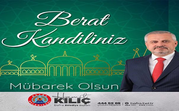 BERAT KANDİLİNİZ MÜBAREK OLSUN