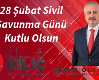28 ŞUBAT SİVİL SAVUNMA GÜNÜ KUTLU OLSUN